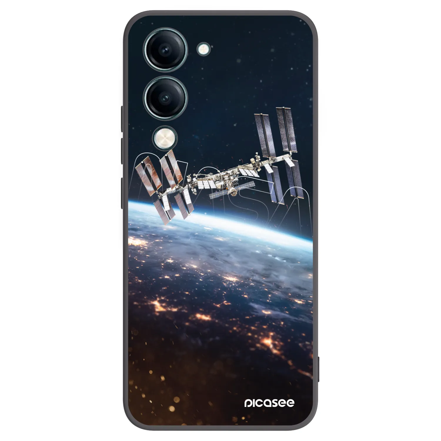 Picasee silikonový černý obal pro Vivo Y29s 5G - Station