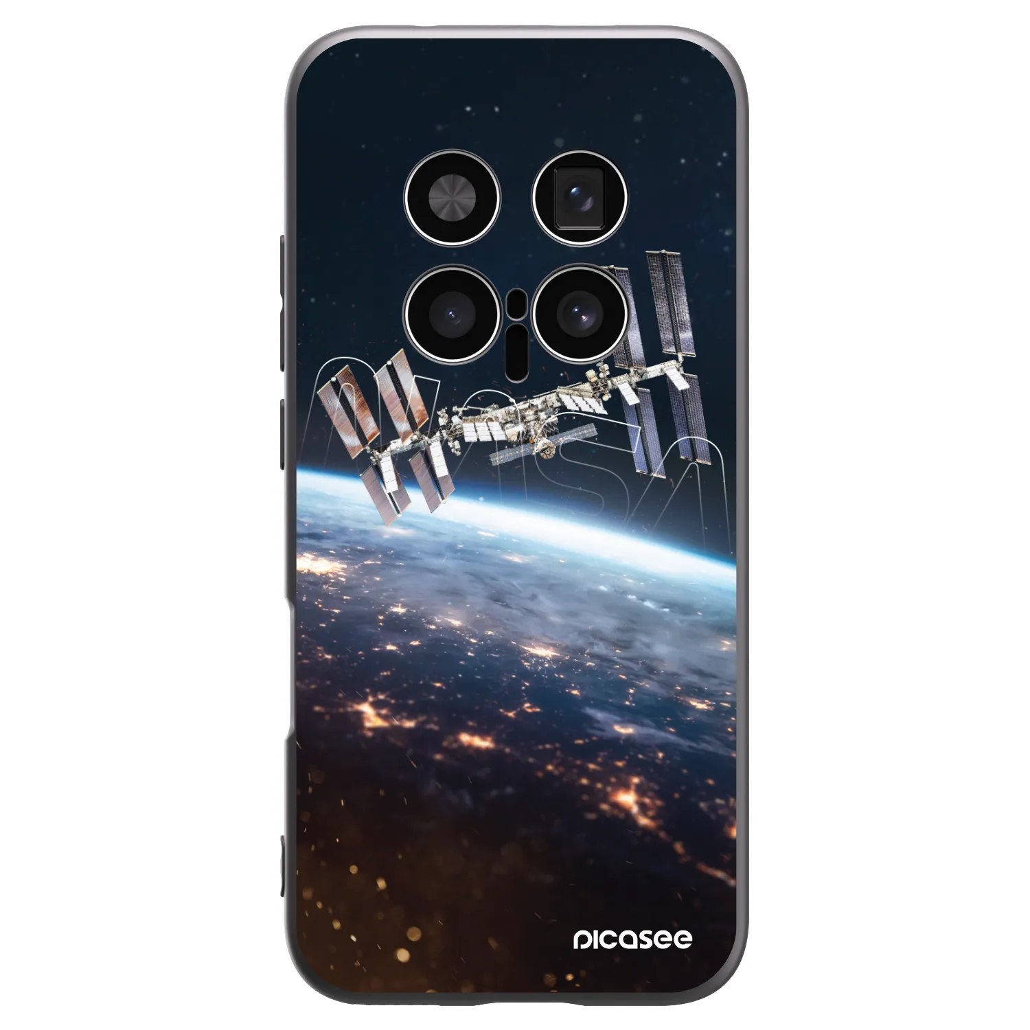Picasee silikonový černý obal pro Honor Magic8 Pro 5G - Station