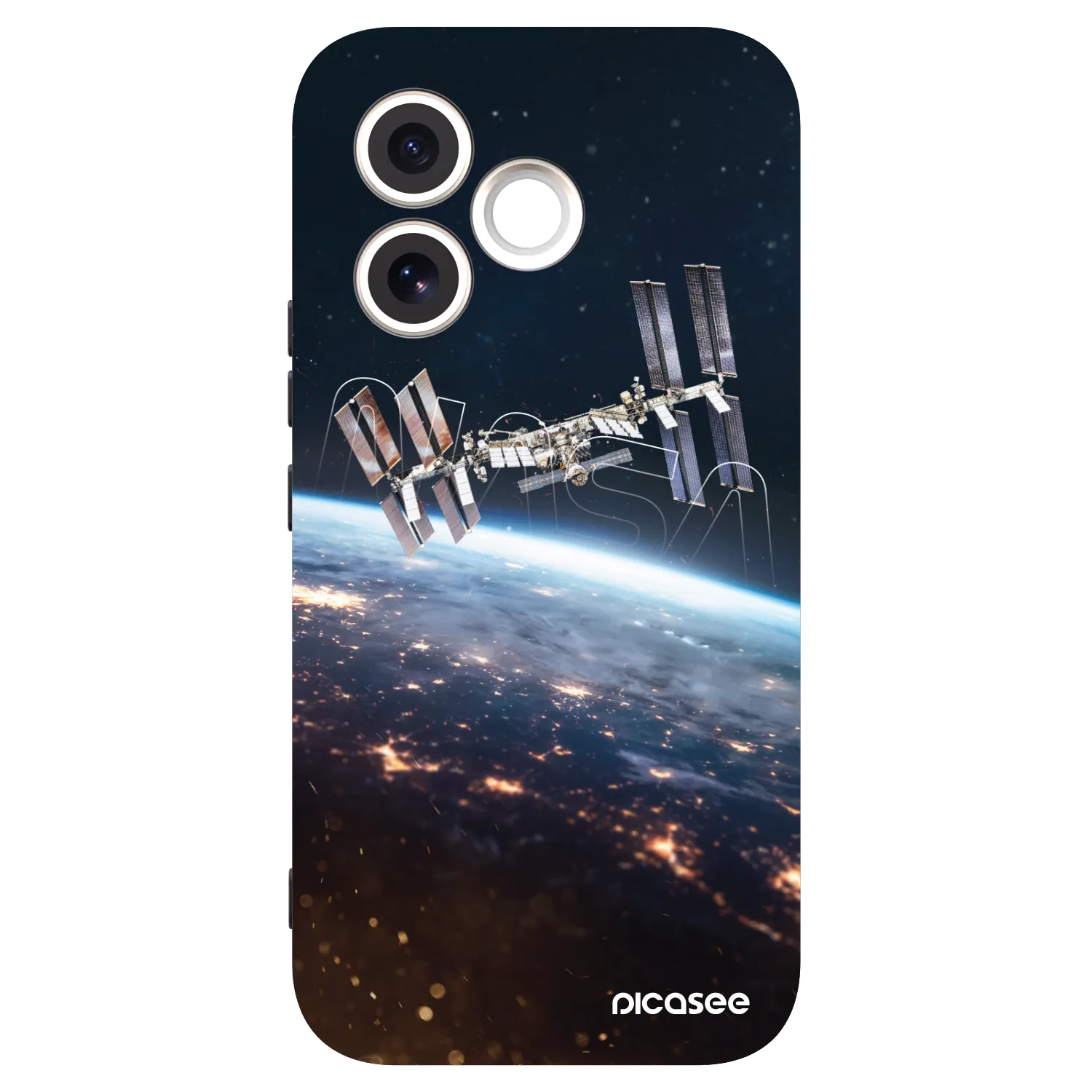 Picasee silikonový černý obal pro Honor 600 Lite - Station