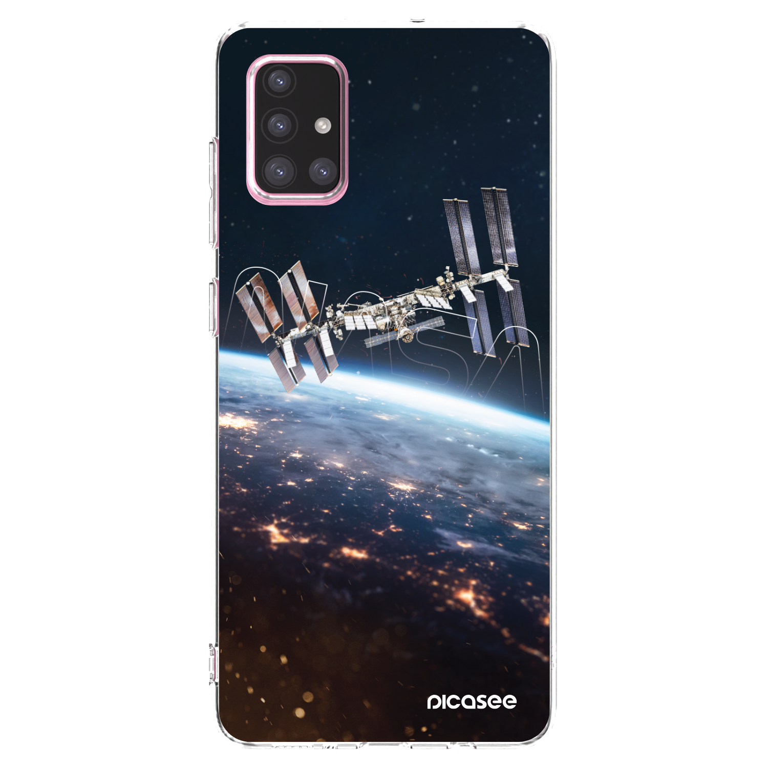 Picasee silikonový průhledný obal pro Samsung Galaxy A71 A715F - Station