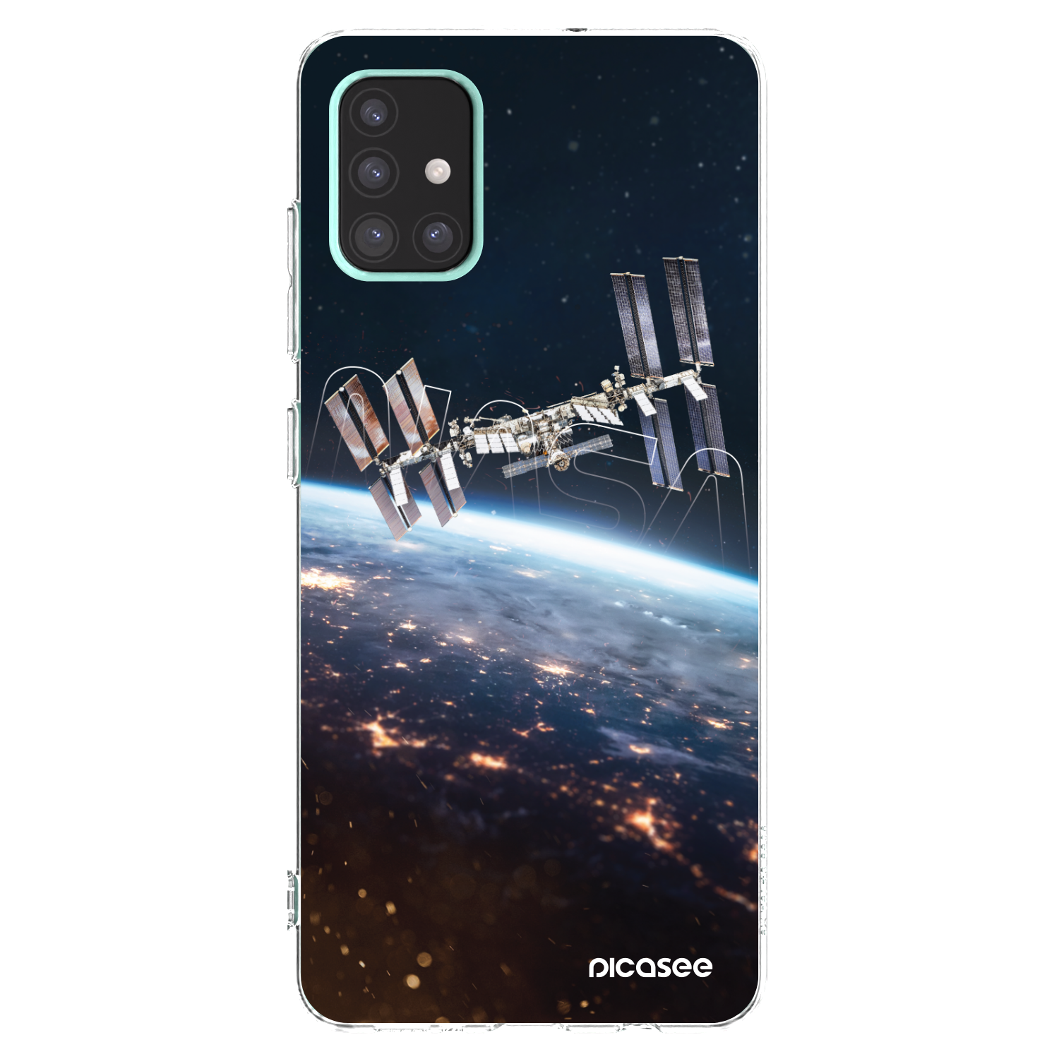 Picasee silikonový průhledný obal pro Samsung Galaxy A51 A515F - Station