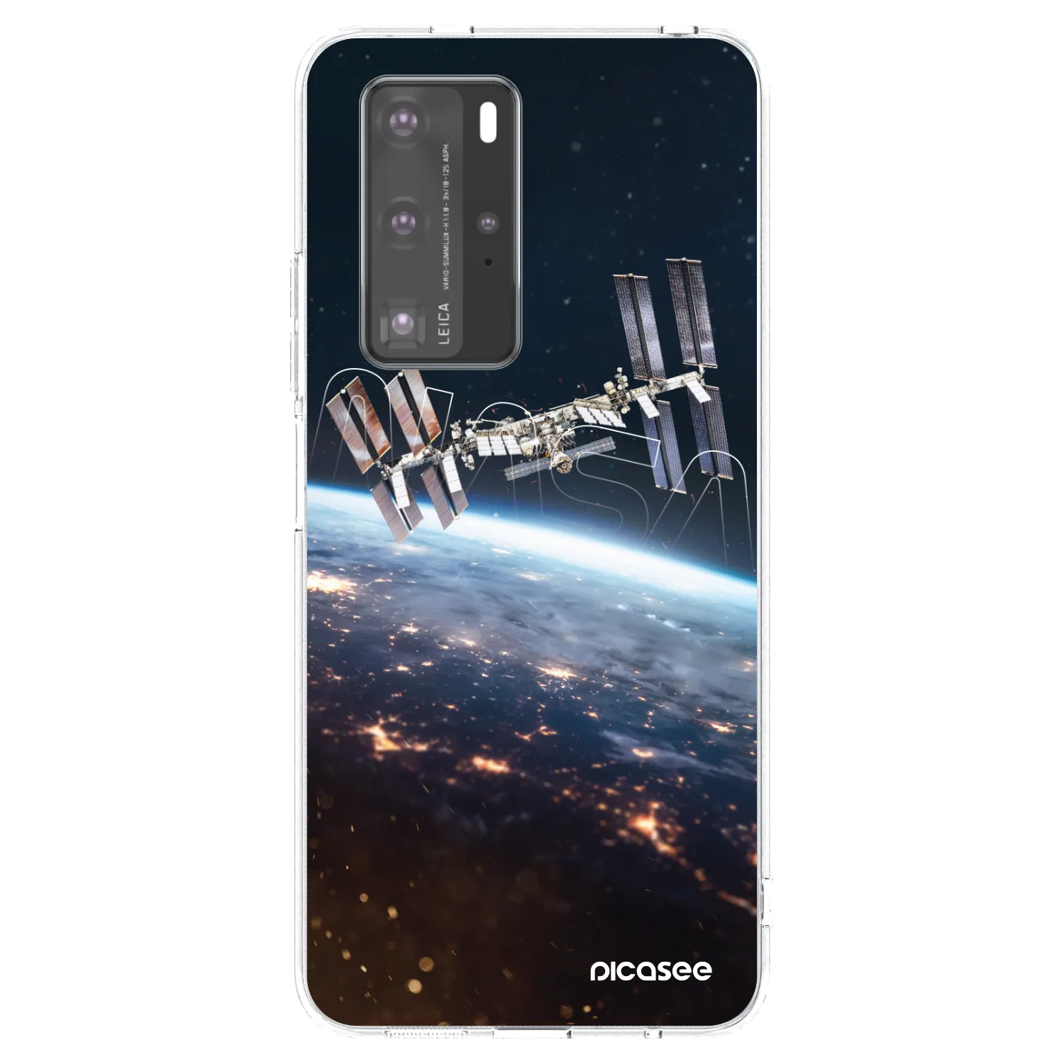 Picasee silikonový průhledný obal pro Huawei P40 Pro - Station