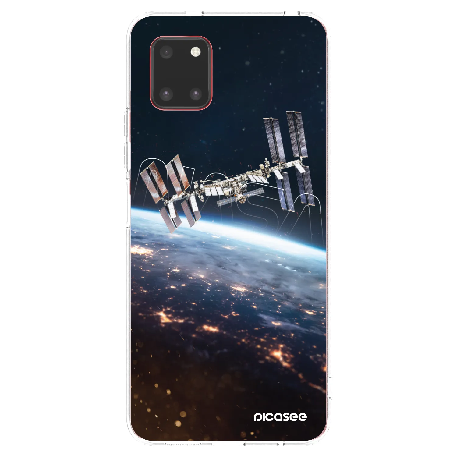 Picasee silikonový průhledný obal pro Samsung Galaxy Note 10 Lite N770F - Station