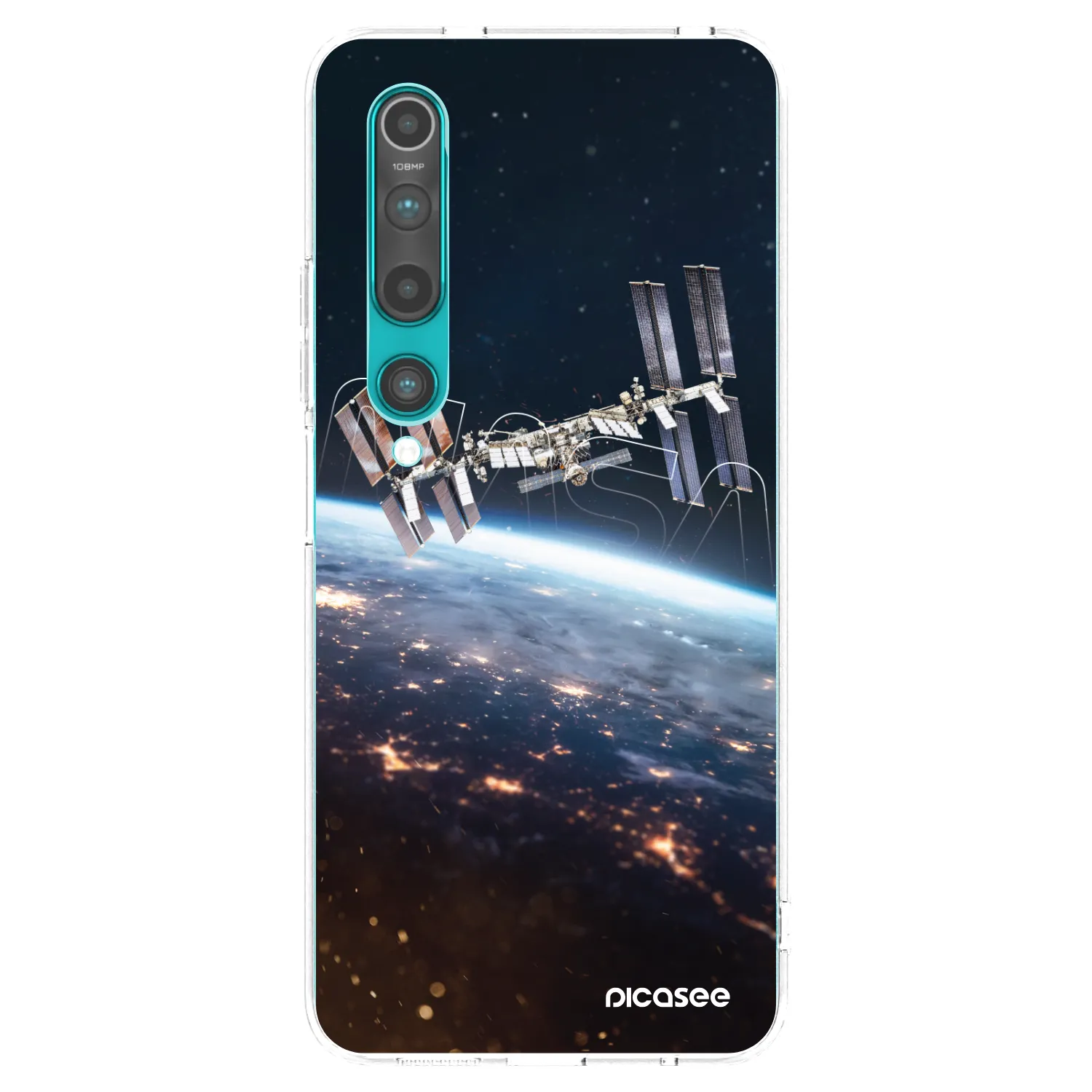 Picasee silikonový průhledný obal pro Xiaomi Mi 10 - Station