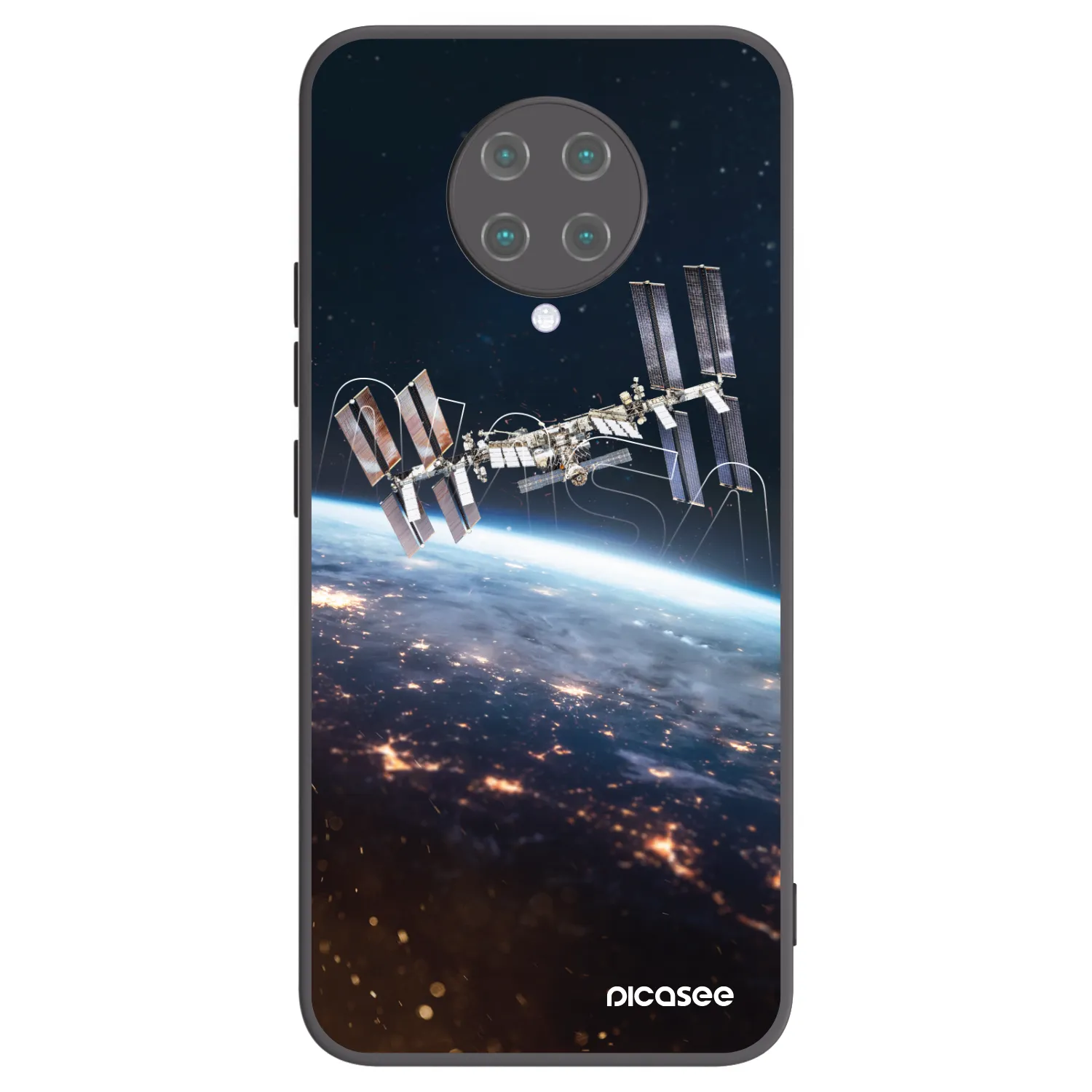 Picasee silikonový černý obal pro Xiaomi Poco F2 Pro - Station
