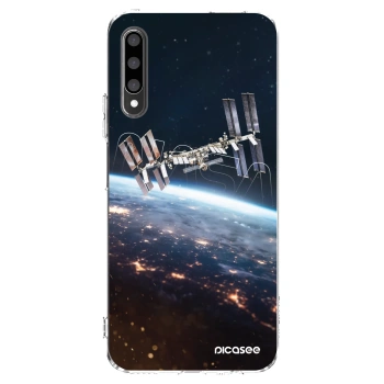 Picasee silikonový průhledný obal pro Honor 9X Pro - Station