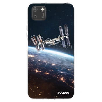 Picasee silikonový průhledný obal pro Huawei Y5P - Station