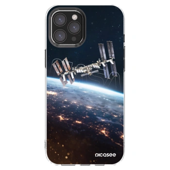 Picasee silikonový průhledný obal pro Apple iPhone 12 Pro Max - Station