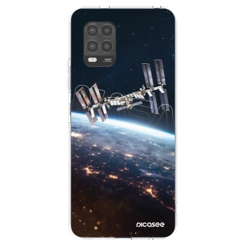 Picasee silikonový průhledný obal pro Xiaomi Mi 10 Lite - Station