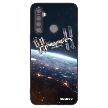 Picasee silikonový černý obal pro Realme 5 - Station