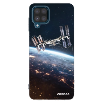 Picasee silikonový průhledný obal pro Samsung Galaxy A12 A125F - Station