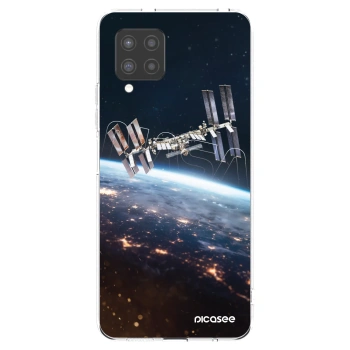 Picasee silikonový průhledný obal pro Samsung Galaxy A42 A426B - Station