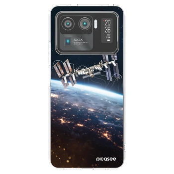 Picasee silikonový průhledný obal pro Xiaomi Mi 11 Ultra - Station