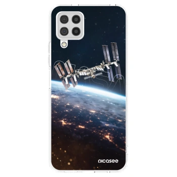 Picasee silikonový průhledný obal pro Samsung Galaxy A22 A225F 4G - Station