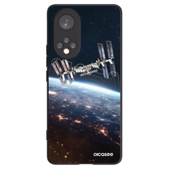 Picasee silikonový černý obal pro Honor 50 5G - Station