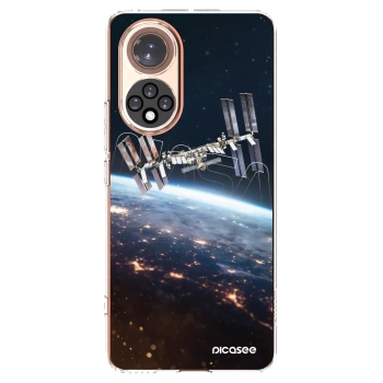 Picasee silikonový průhledný obal pro Honor 50 5G - Station