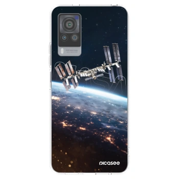 Picasee silikonový průhledný obal pro Vivo X60 Pro 5G - Station