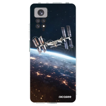 Picasee silikonový průhledný obal pro Xiaomi Redmi Note 11 - Station