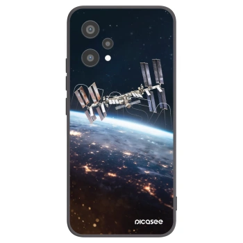 Picasee silikonový černý obal pro Realme 9 Pro 5G - Station