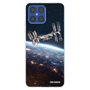 Picasee silikonový průhledný obal pro Honor X8 4G - Station