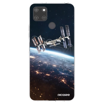 Picasee silikonový průhledný obal pro Realme C21Y - Station