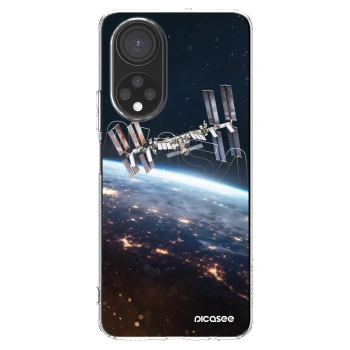 Picasee silikonový průhledný obal pro Honor X7 - Station