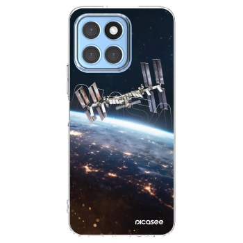 Picasee silikonový průhledný obal pro Honor X8 5G - Station
