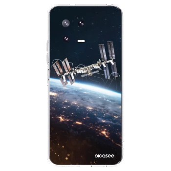 Picasee silikonový průhledný obal pro Xiaomi 13 Pro - Station