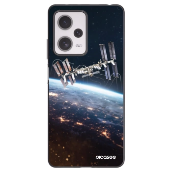 Picasee silikonový černý obal pro Xiaomi Redmi Note 12 Pro+ 5G - Station