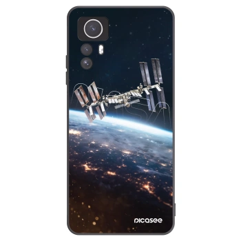 Picasee silikonový černý obal pro Xiaomi Redmi Note 12S - Station