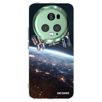 Picasee silikonový průhledný obal pro Honor Magic5 Pro - Station