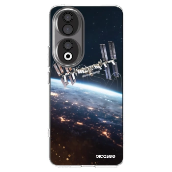 Picasee silikonový průhledný obal pro Honor 90 5G - Station