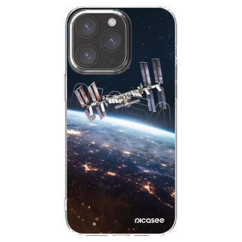 Picasee silikonový průhledný obal pro Apple iPhone 15 Pro Max - Station