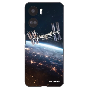 Picasee silikonový černý obal pro Honor 90 Lite 5G - Station