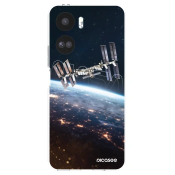 Picasee silikonový průhledný obal pro Honor 90 Lite 5G - Station