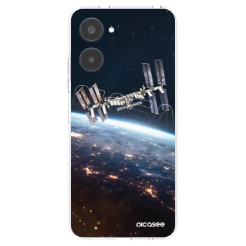 Picasee silikonový průhledný obal pro Realme 10 4G - Station