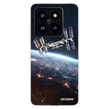 Picasee silikonový průhledný obal pro Xiaomi 14 Pro - Station
