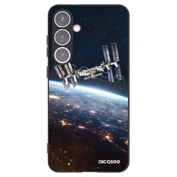 Picasee silikonový černý obal pro Samsung Galaxy S24+ S926B 5G - Station