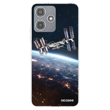 Picasee silikonový průhledný obal pro Xiaomi Redmi 12 5G - Station