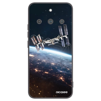 Picasee silikonový černý obal pro Realme 11 Pro+ - Station