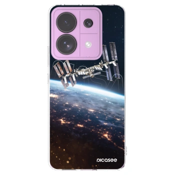 Picasee silikonový průhledný obal pro Xiaomi Redmi Note 13 Pro 5G - Station