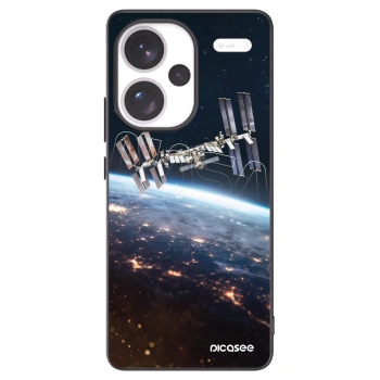 Picasee silikonový černý obal pro Xiaomi Redmi Note 13 Pro+ 5G - Station