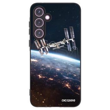 Picasee silikonový černý obal pro Samsung Galaxy A35 5G A356B - Station
