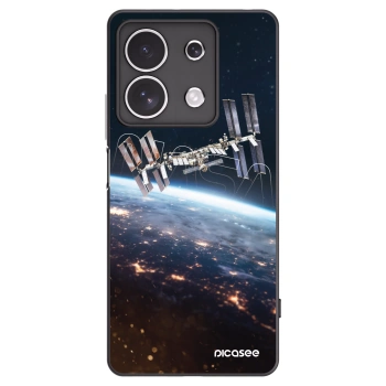 Picasee silikonový černý obal pro Xiaomi Redmi Note 13 4G - Station