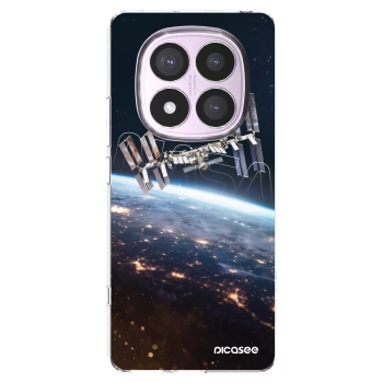 Picasee silikonový průhledný obal pro Xiaomi Redmi Note 14 Pro 5G - Station