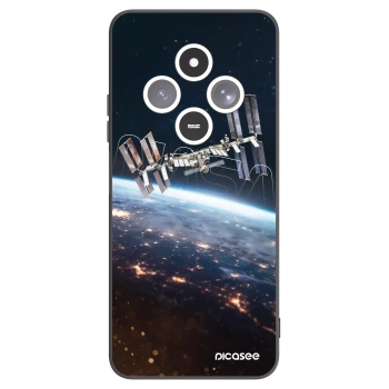Picasee silikonový černý obal pro Xiaomi Redmi 14C - Station
