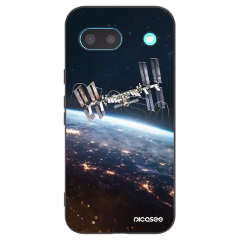 Picasee silikonový černý obal pro Google Pixel 8a - Station