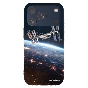Picasee silikonový průhledný obal pro Apple iPhone 17 Pro - Station
