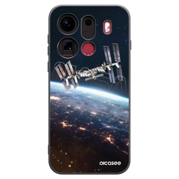 Picasee silikonový černý obal pro OPPO Find X9 Pro - Station
