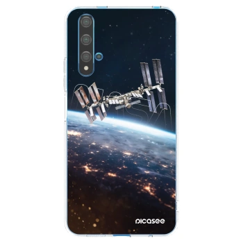 Picasee silikonový průhledný obal pro Huawei Nova 5T - Station